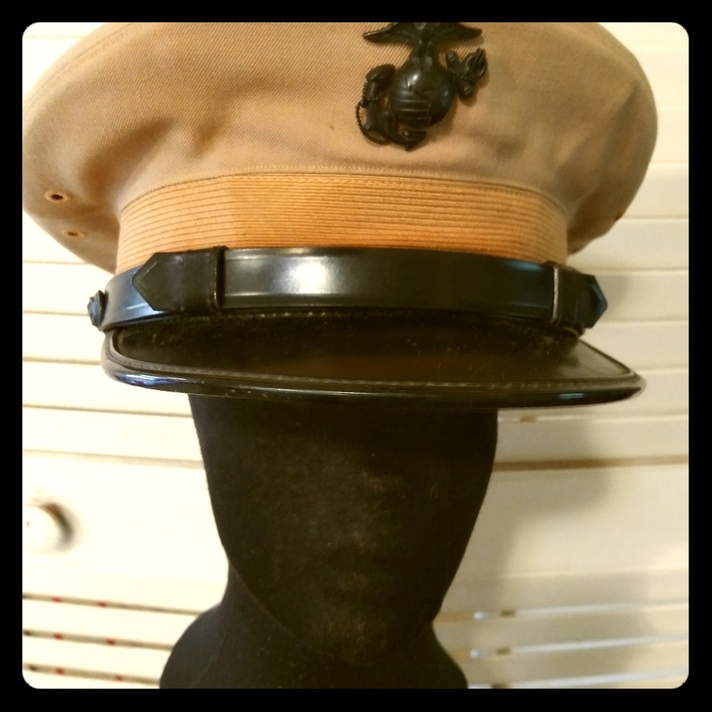 USMC military captains hat